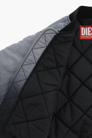 Nylon-Bomber mit Farbverlauf und Ärmeltasche
