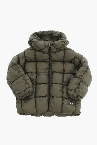 Padded Quilted Check Ripstop Jacket