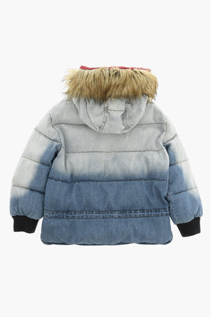 Gepolsterte Denimjacke