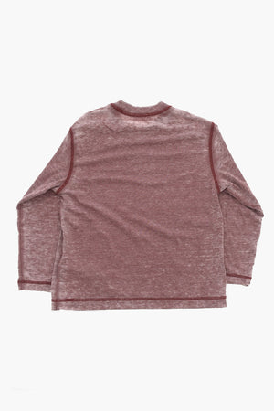 Cotton-Blend Crewneck T-Shirt With Front Logo