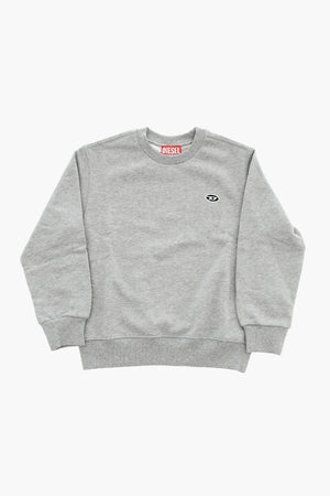 Brushed Cotton Crewneck Sweatshirt
