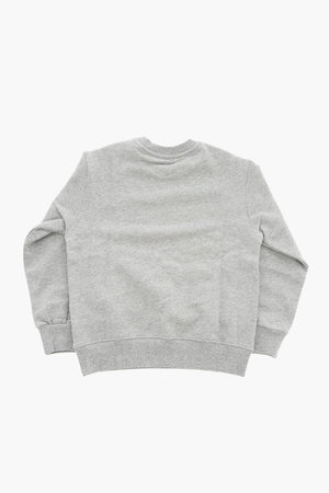 Brushed Cotton Crewneck Sweatshirt