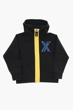 SPORT EDTN. Technical Fabric Hoodie with Maxi Front Zip
