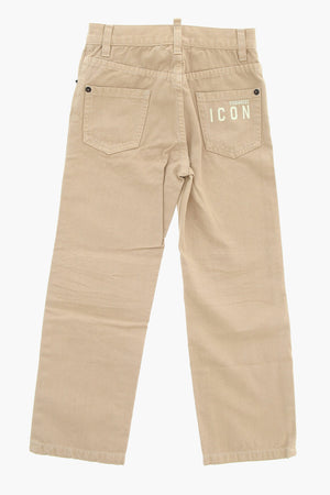ICON Baumwollhose mit 5 Taschen und Gürtelschlaufen