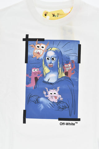 Long-Sleeve Crewneck T-Shirt MONSTERLISA With Front Print