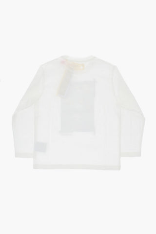 Long-Sleeve Crewneck T-Shirt MONSTERLISA With Front Print