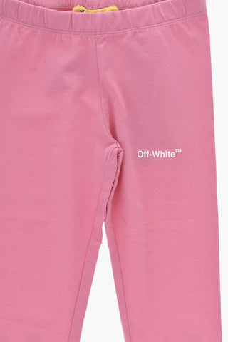 Cotton Leggings With Elastic Waistband