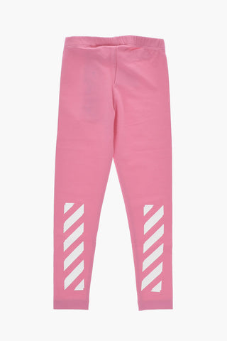 Cotton Leggings With Elastic Waistband