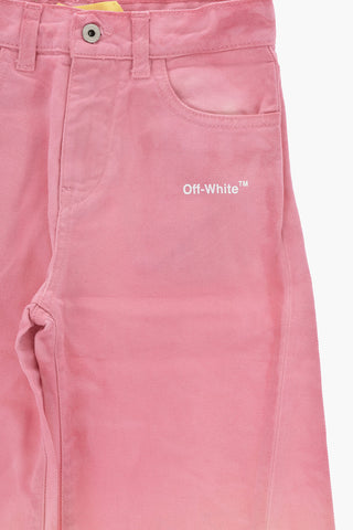 Wide-Leg Jeans HELVETICA Ombre Effect