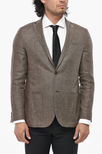 CC COLLECTION Blazer RIGHT Aus Leinenmix Mit Aufgesetzten Taschen