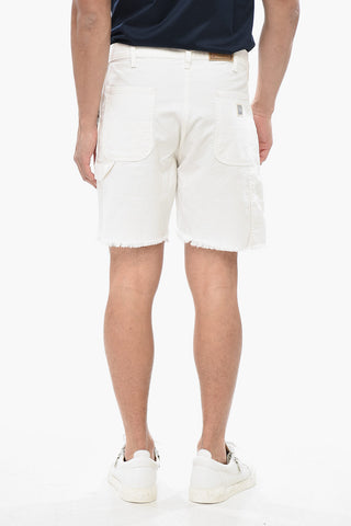 Relaxed-Fit Shorts THE POLO DUNGAREE With Frayed Hem