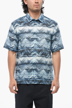 Hemd Mit Chevron-Muster Und Brusttasche