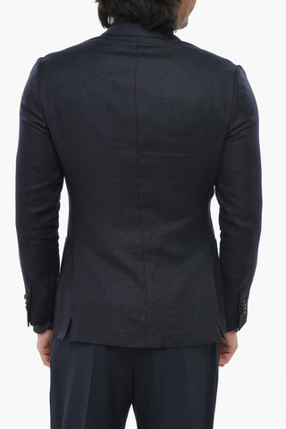 Doppelreihiger Blazer GATE aus Wollmischung mit spitzem Revers