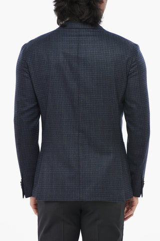 Blazer in Sfoderato WHISPER in Lana Motivo Gingham