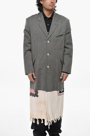 Cappotto RICCIONE In Lana Vergine con Frange