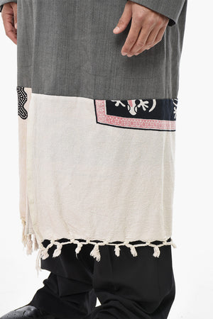 Cappotto RICCIONE In Lana Vergine con Frange