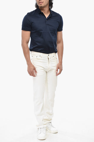 Jeans Classic Fit a Lavaggio Chiaro 18cm