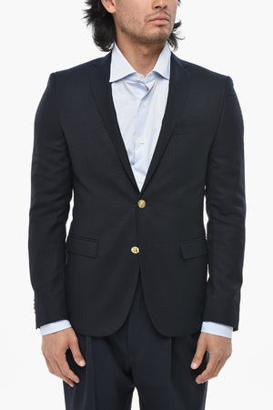 CC COLLECTION Blazer in Lana Vergine RESET con Tasche ad Aletta