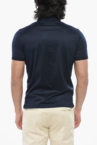 3-Knopf-Poloshirt Aus Baumwolle