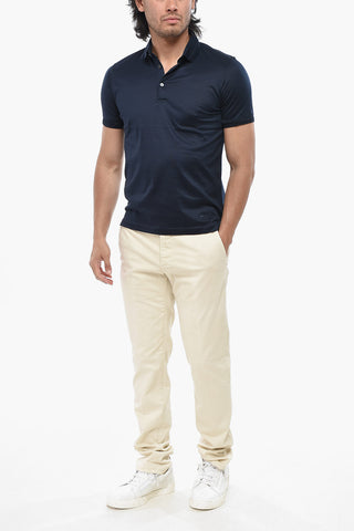 3-Knopf-Poloshirt Aus Baumwolle