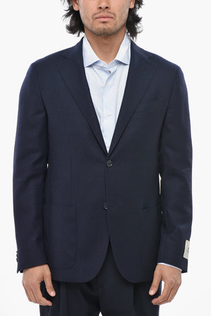 CC COLLECTION Half-Lined Blazer REFINED with Patch Pockets