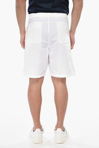 Lightweight Cotton Shorts OXFORD in Solid Color
