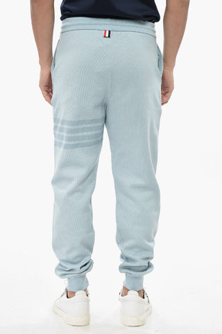 Lightweight Cotton Joggers with Branded Patch