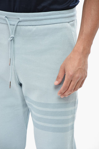 Lightweight Cotton Joggers with Branded Patch