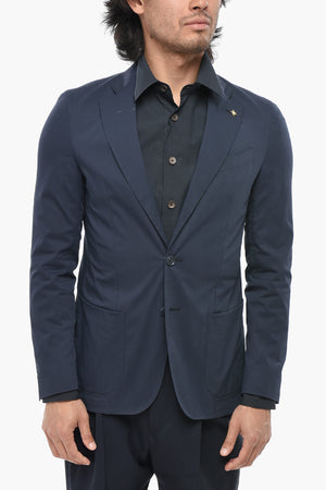 CC COLLECTION Cotton-Blend Blazer RETAILORED LIGHT