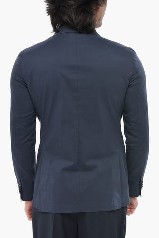CC COLLECTION Cotton-Blend Blazer RETAILORED LIGHT