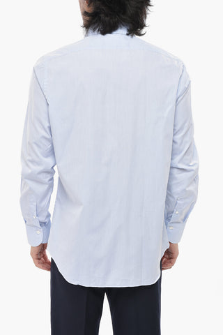 Cotton Poplin Shirt EDUARDO With French Collar