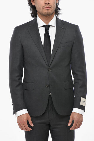 CC COLLECTION Virgin Wool Suit RIGHT Bird's Eye