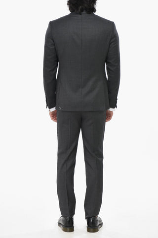 CC COLLECTION Virgin Wool Suit RIGHT Bird's Eye