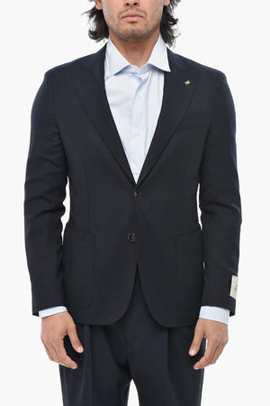CC COLLECTION Blazer aus Schurwolle REWARD mit aufgesetzten Taschen