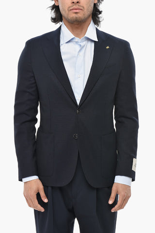 CC COLLECTION Blazer aus Schurwolle REWARD mit aufgesetzten Taschen