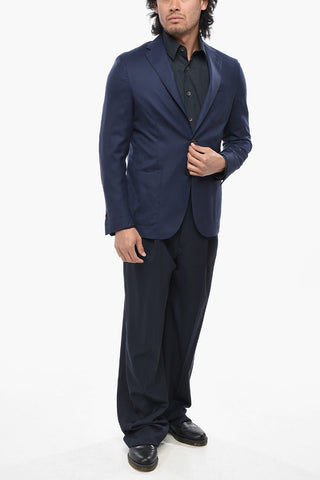 Wool and Silk Unlined Blazer SPORTSWEAR