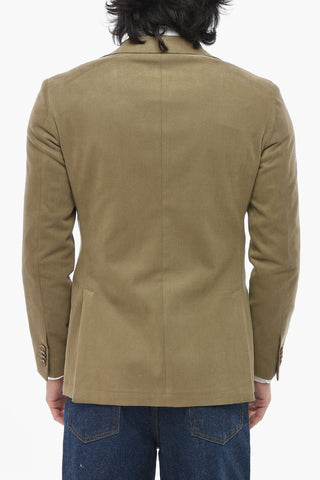 CC COLLECTION 2-Knopf-Jacke aus Stretch-Baumwolle REFINED mit zwei Gehschlitzen und klassischem Revers