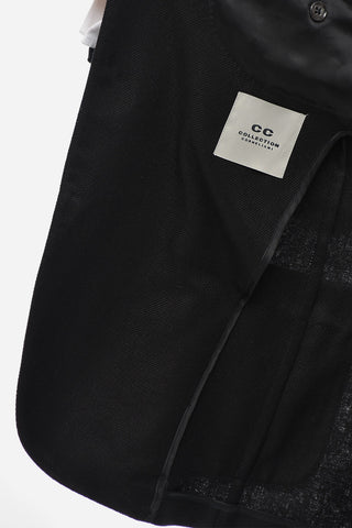 CC COLLECTION Unlined Silk-Twill Blazer REFINED