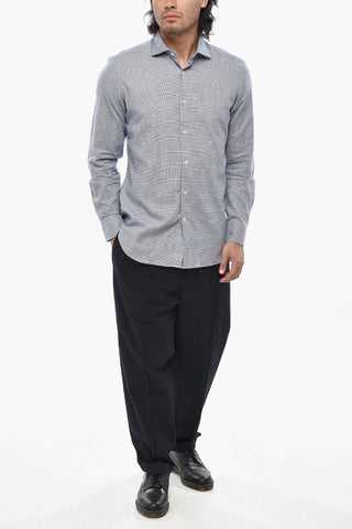 Shirt DONATELLO Districk Check With French Collar
