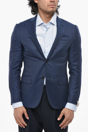 Virgin Wool Blazer GATE with Flap Pockets