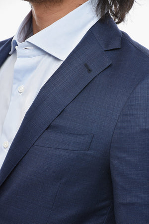 Virgin Wool Blazer GATE with Flap Pockets