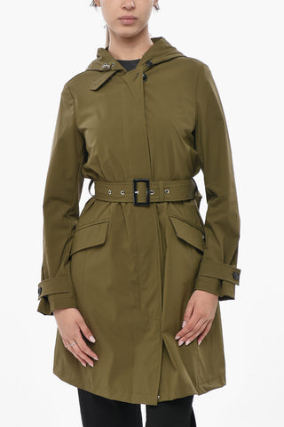 Parka  FAYETTE Leggero in Nylon Stretch con Cintura