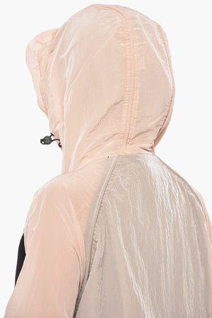 투톤 나일론 파카 MESHOPPEN 후드