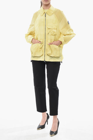 Leichte Nylonjacke Mit Tasche