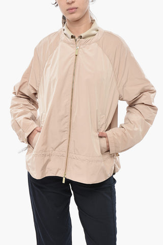Lightweight Bomber With Gold Zip