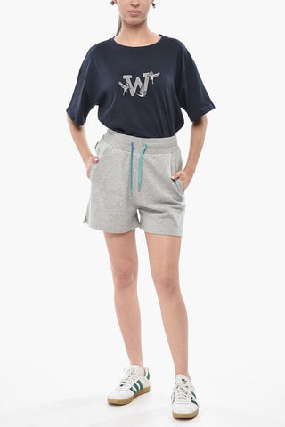 Solid-Color Fleece Shorts