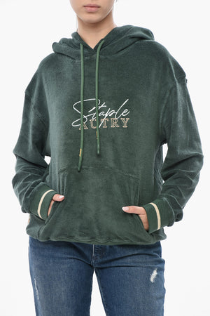 STAPLE Chenille Hoodie with Embroidered Logo