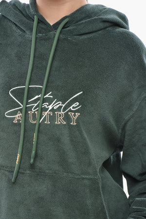 STAPLE Chenille Hoodie with Embroidered Logo