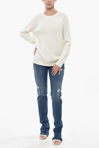 Maglia Girocollo in Puro Cashmere