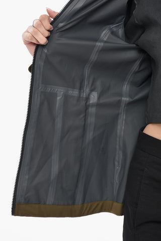 Solid-Color Jacket LEAVITT With Front Zip